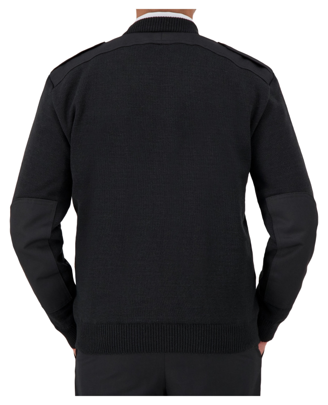 V-NECK "MILITARY" SWEATER - 2805