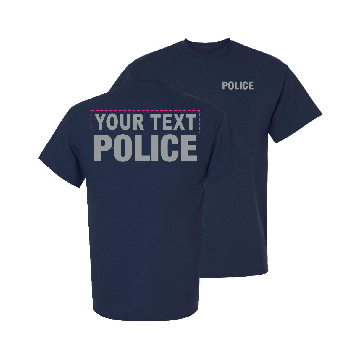 'POLICE' STANDARD CUSTOM T-SHIRT - 45420-45433