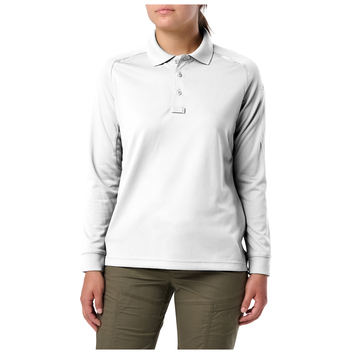WOMEN'S LONG SLEEVE PERFORMANCE POLO - 62408