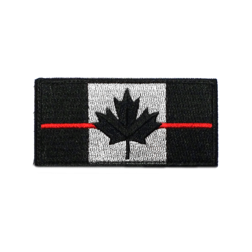 RED LINE CANADA FLAG PATCH - 12501