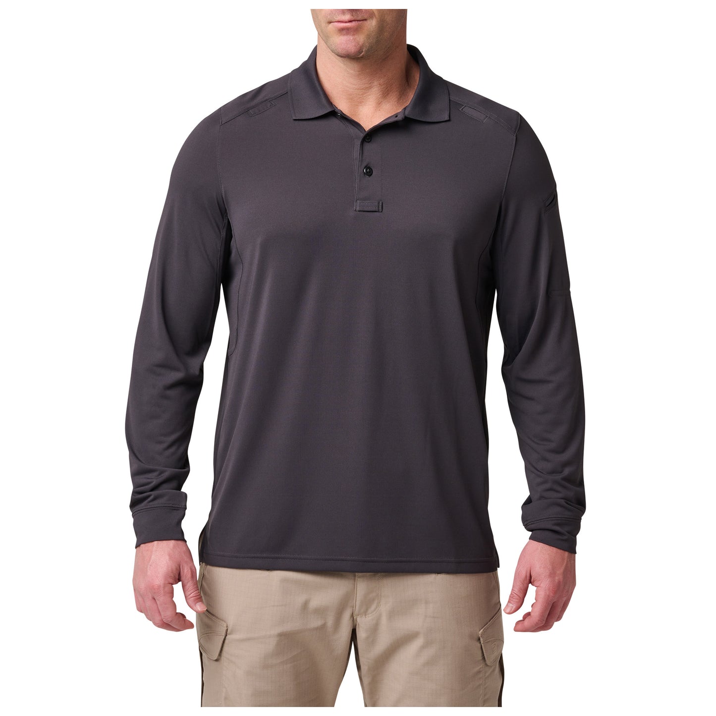 HELIOS LONG SLEEVE POLO - 42022