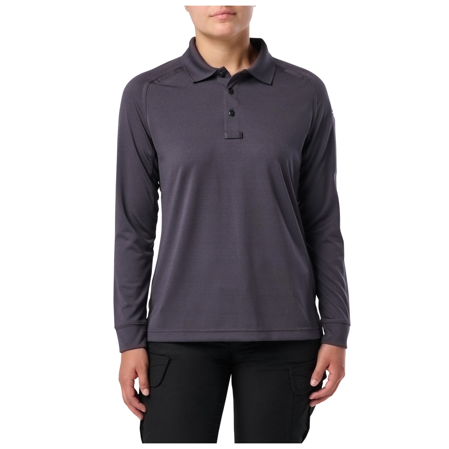 WOMEN'S LONG SLEEVE PERFORMANCE POLO - 62408