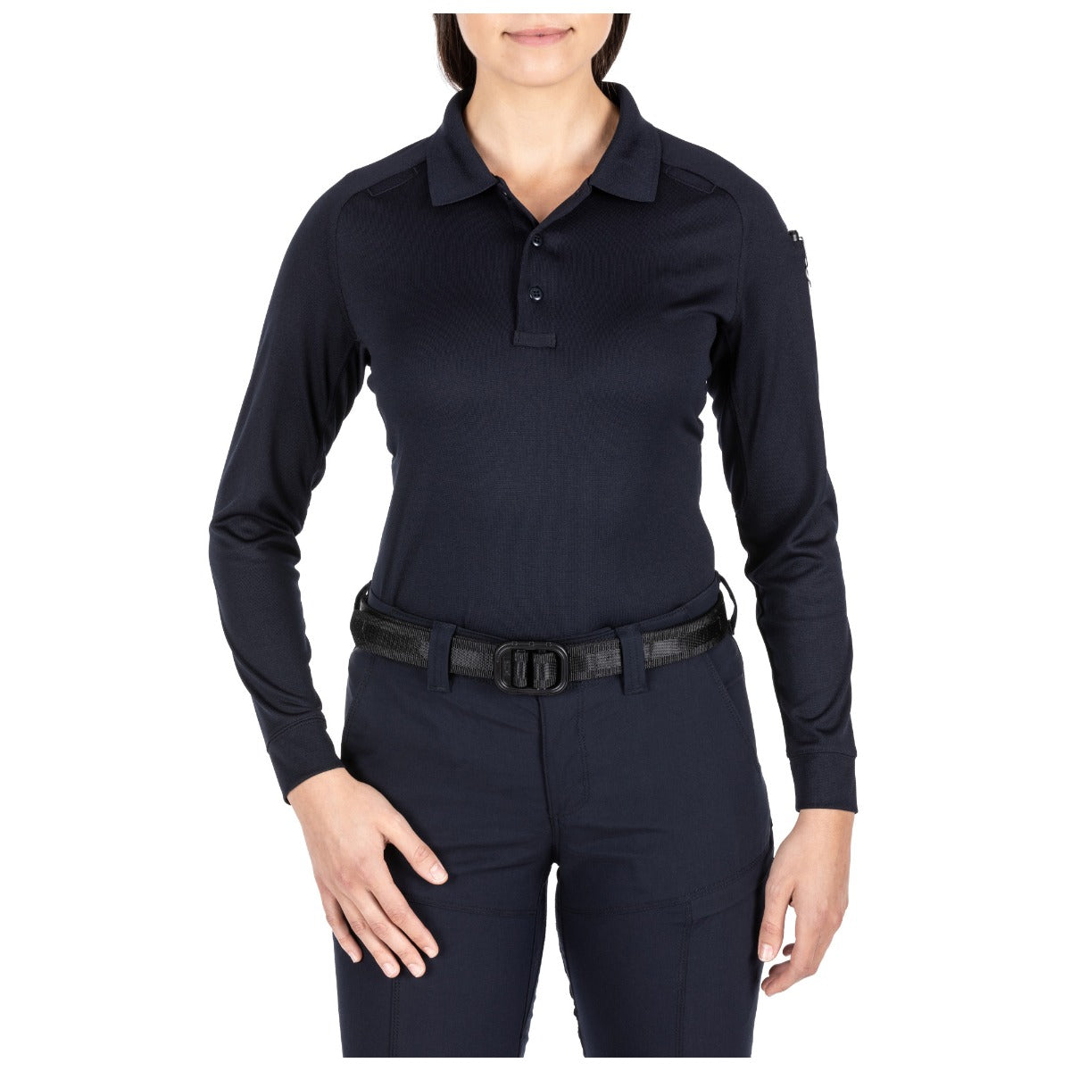 WOMEN'S LONG SLEEVE PERFORMANCE POLO - 62408