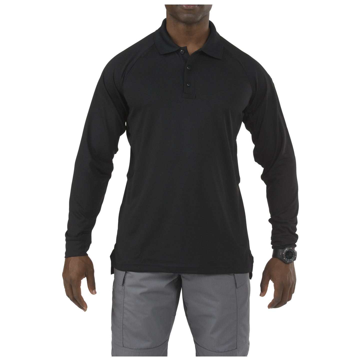 LONG SLEEVE PERFORMANCE POLO - 72049