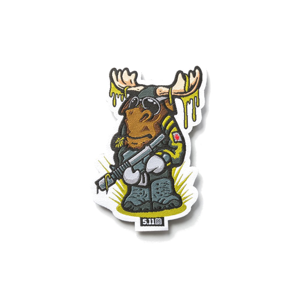 TACTICAL MOOSE EMBROIDERED PATCH - 81210