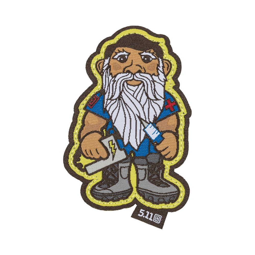 EMT GNOME EMBROIDERED PATCH - 81255