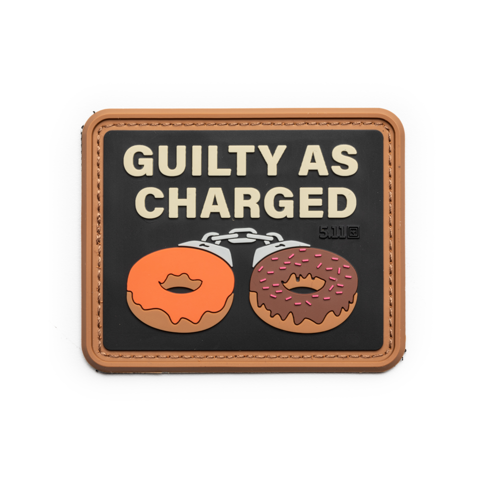 GUILTY AS CHARGED PVC PATCH - 81996