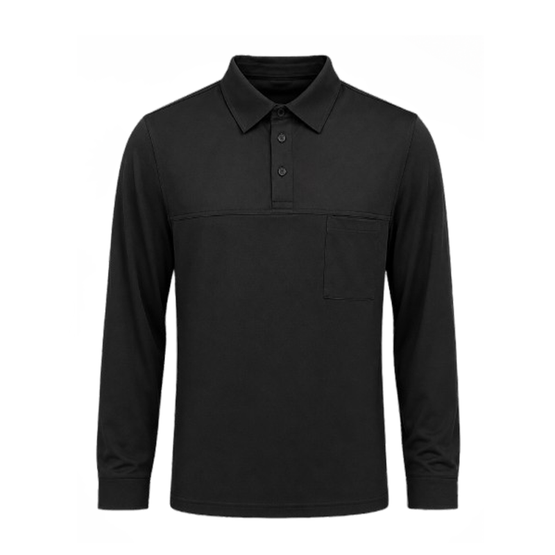 UNISEX LONG SLEEVE POLO - EG319