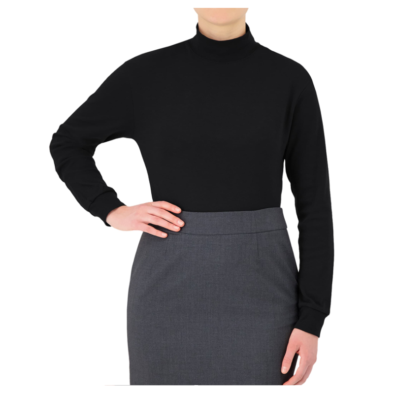 LONG SLEEVE MOCKNECK SHIRT - MN100