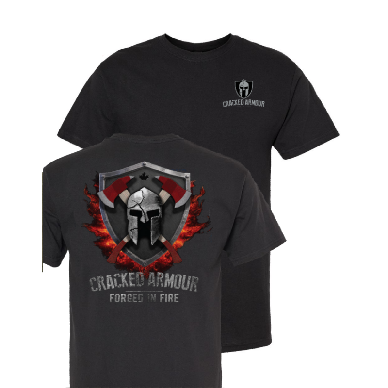 CA 'FORGED IN FIRE' TEE - CA-70806T