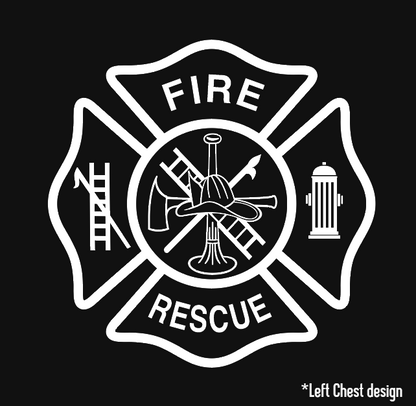 'FIRE RESCUE' STANDARD CUSTOM T-SHIRT - 45371-45391