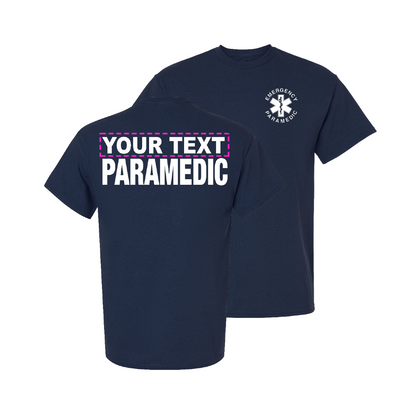'PARAMEDIC' STANDARD CUSTOM T-SHIRT - 45413-45419